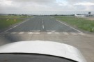 About To Touch Down On 27 At Leeds Bradford Airport